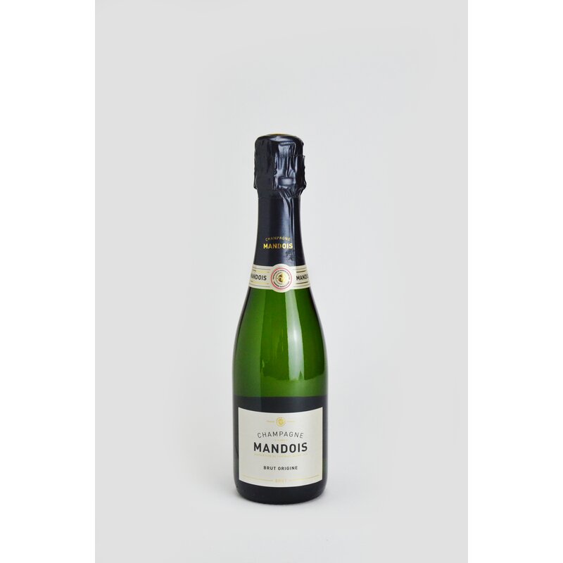 Champagne Henri Mandois, Brut Origine, halbe Flasche